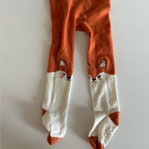 Cute Fox Patterned Tights